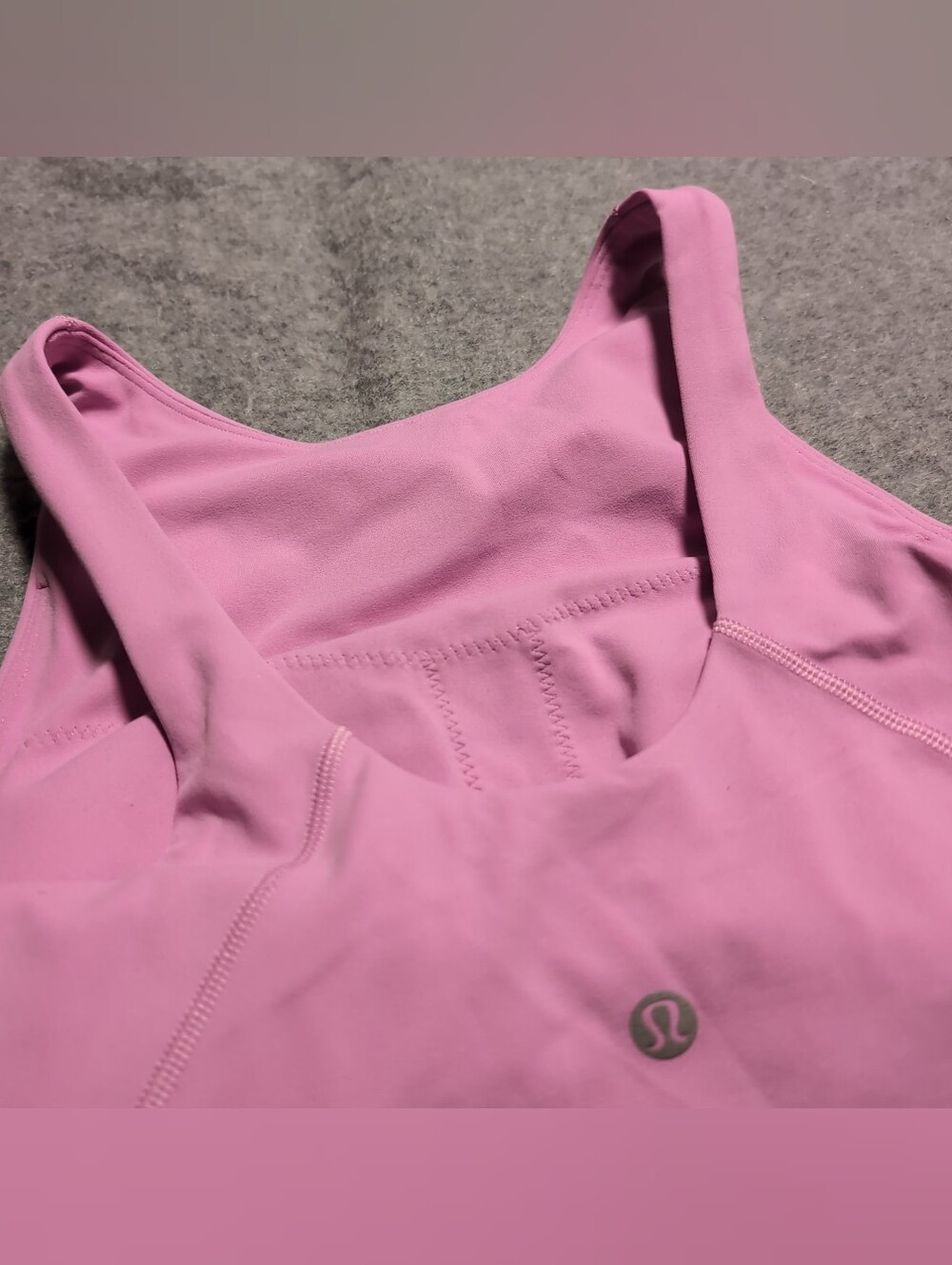 Lululemon Invigorate Training Tank Top with Built-in Bra in Pink - Size 2